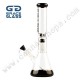 Grace Glass Tree Arm Percolator Black Bong 37cm