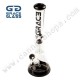 Grace Glass Tree Arm Percolator Black Bong 37cm