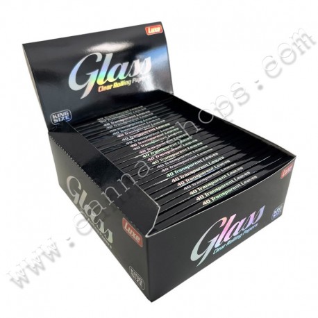 Boîte 24 Carnets Glass King Size slim