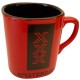 Exclusive coffee Mug or cup Amsterdam Red