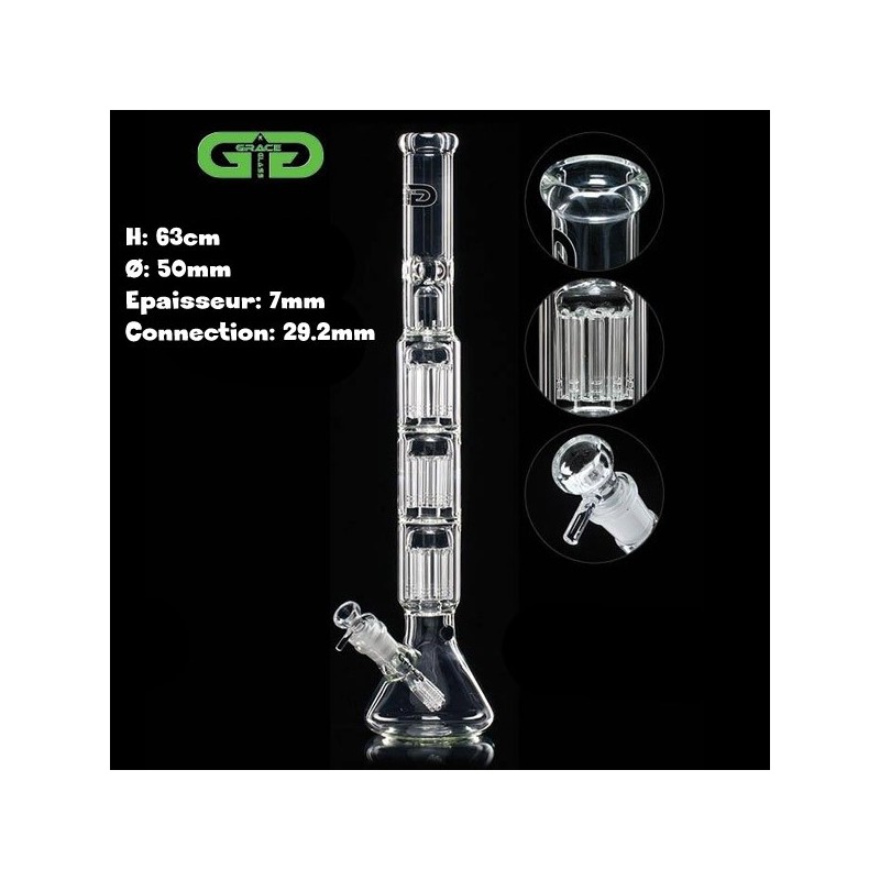 Bang Grace glass 3x12 arm percolateur