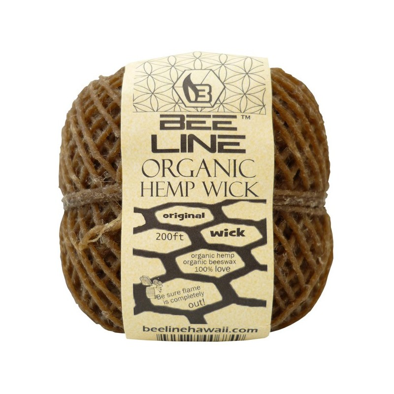 Bee Line, Organic Hemp Wick, Original
