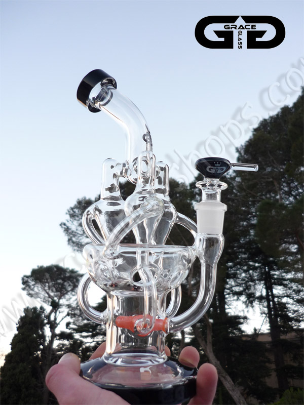 Bubbler Saxo Grace Glass