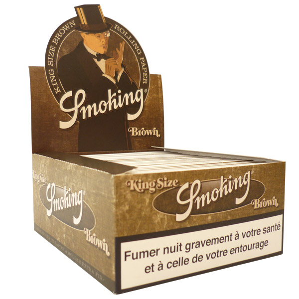 Feuilles smoking brown